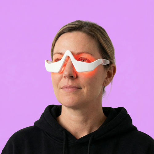 2 in 1 Red Light Therapy + EMS Eye Bag Eraser Glasses